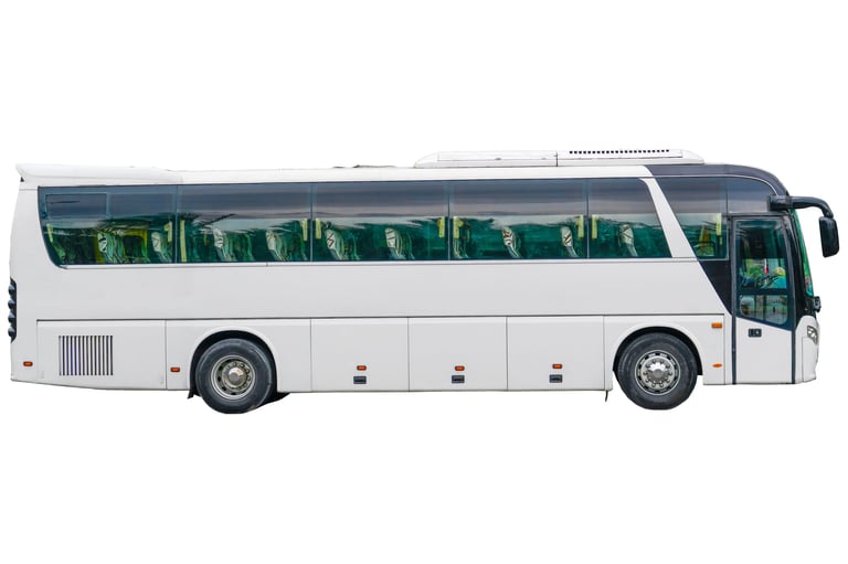 Luxury coach exterior